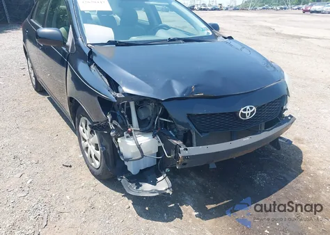 2009 Toyota Corolla Le из США, поврежденный, VIN JTDBL40E499083475